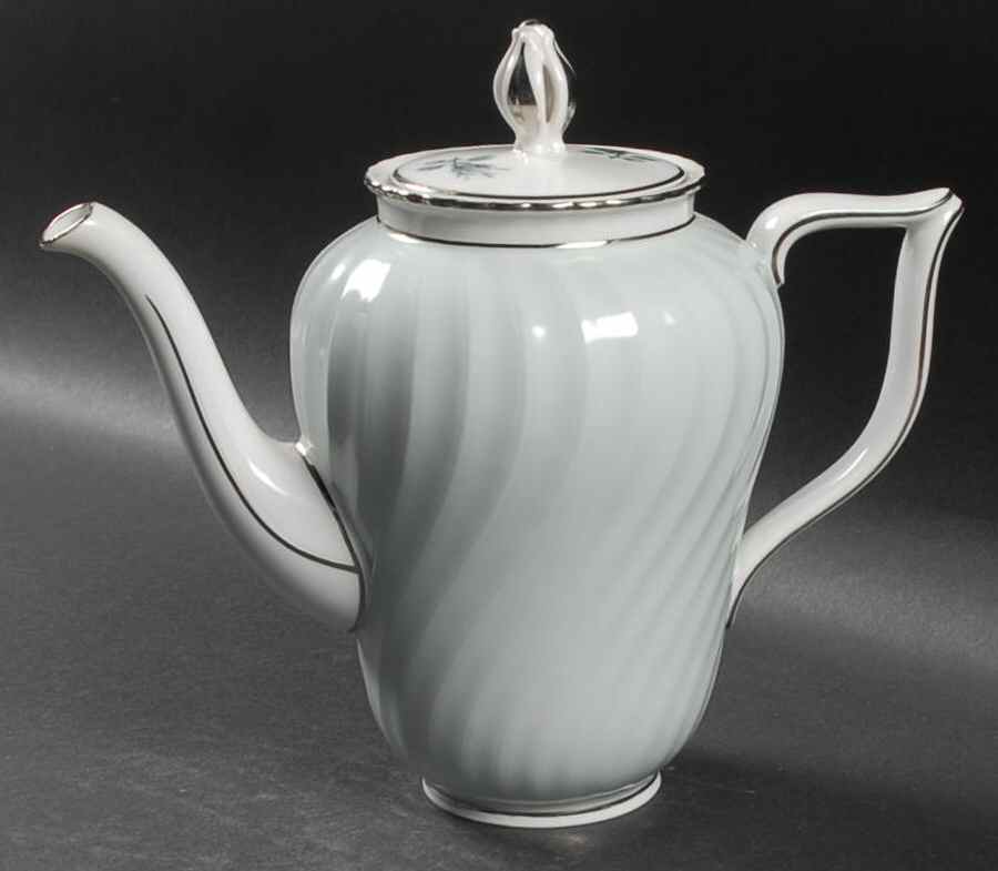 Dawn Rose Mini Coffee Pot & Lid by Royal Tettau-1