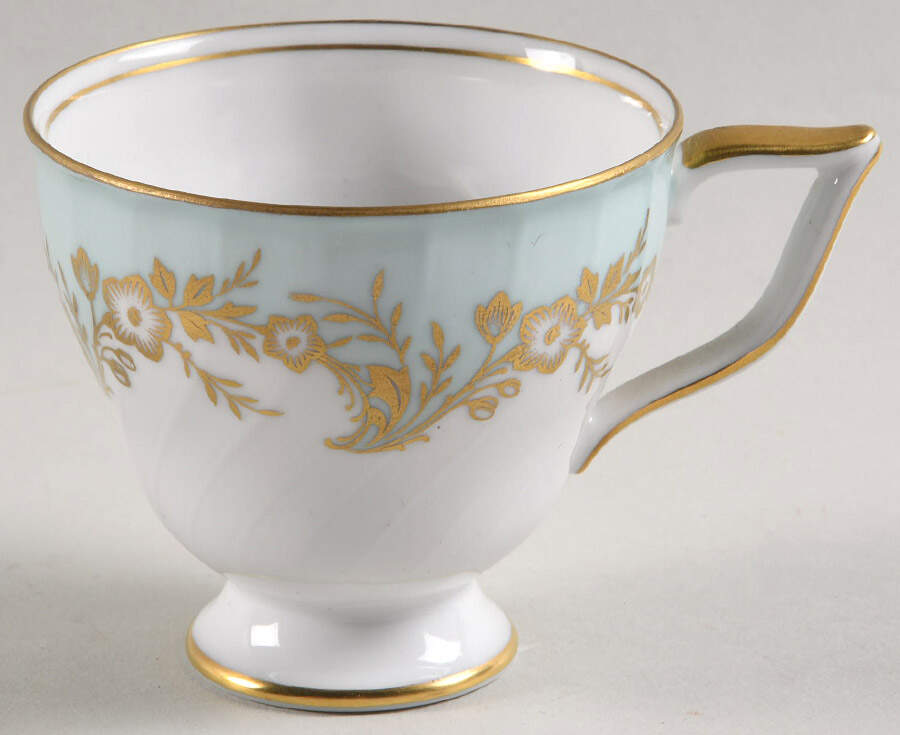Duchess Blue Green Demitasse Cup by Royal Tettau-1