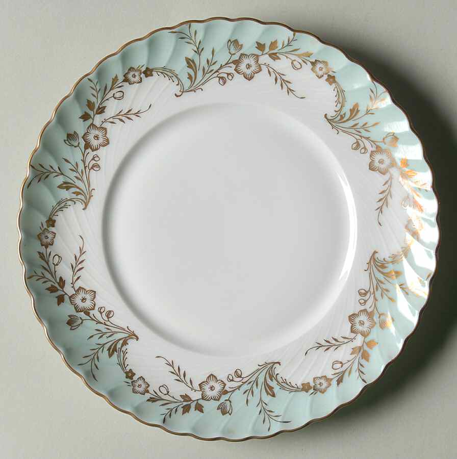 Duchess Blue Green Bread & Butter Plate by Royal Tettau-1