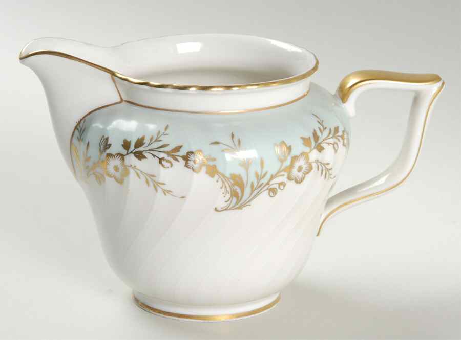Duchess Blue Green Creamer by Royal Tettau-1
