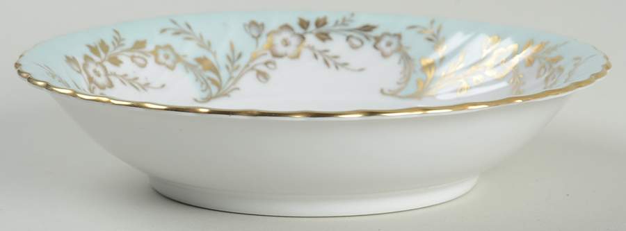 Duchess Blue Green Fruit/Dessert (Sauce) Bowl by Royal Tettau-1