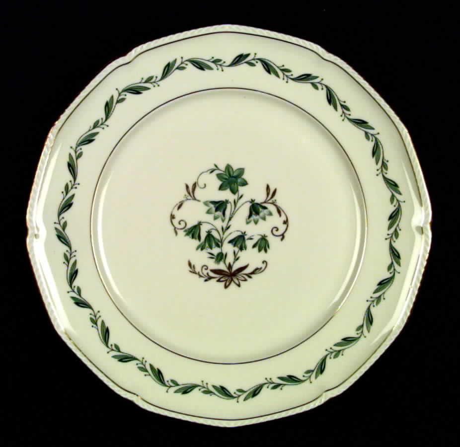 Emerald Dinner Plate by Royal Tettau-1