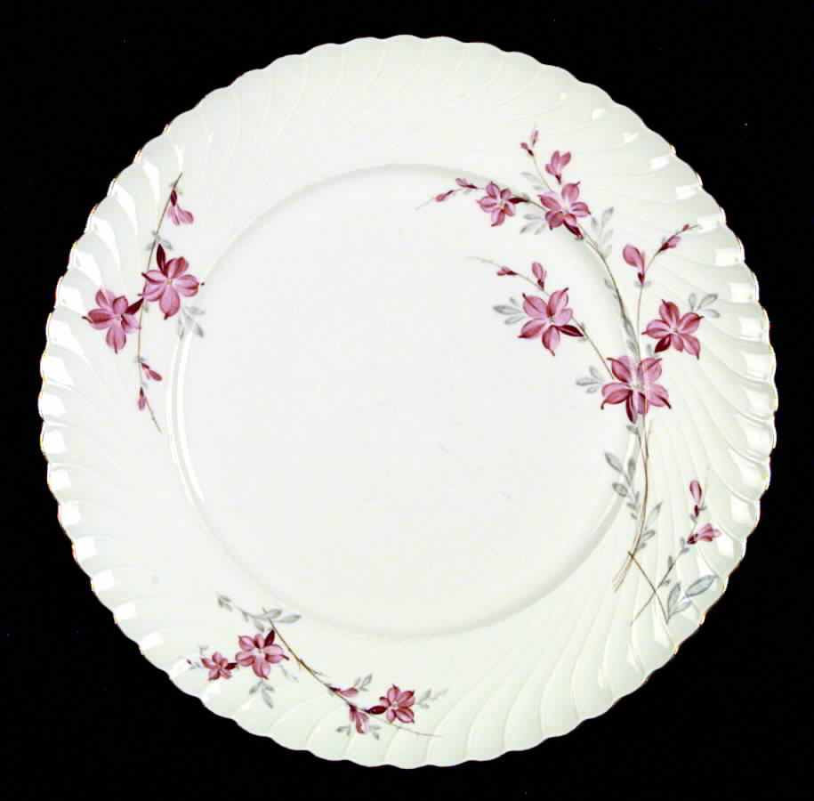 Fantasy (Gold Trim) Dinner Plate by Royal Tettau-1