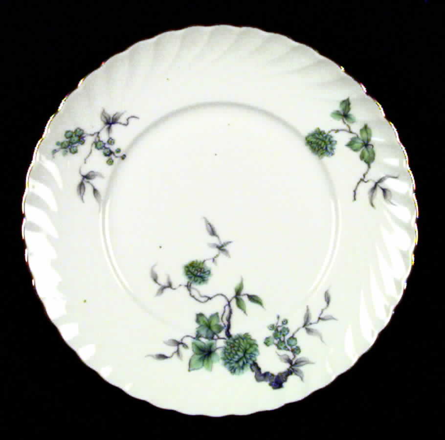 Flower Song Bread & Butter Plate by Royal Tettau-1