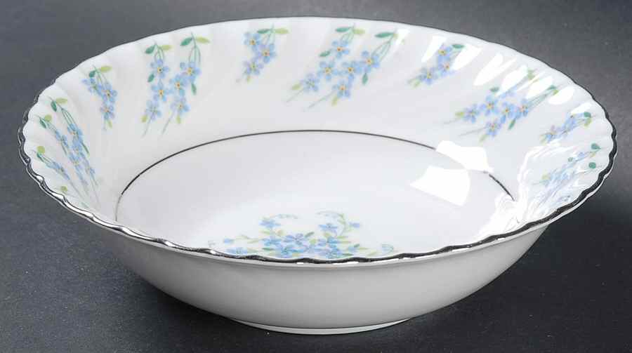 Forget Me Not Coupe Cereal Bowl by Royal Tettau-1