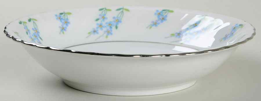 Forget Me Not Fruit/Dessert (Sauce) Bowl by Royal Tettau-1
