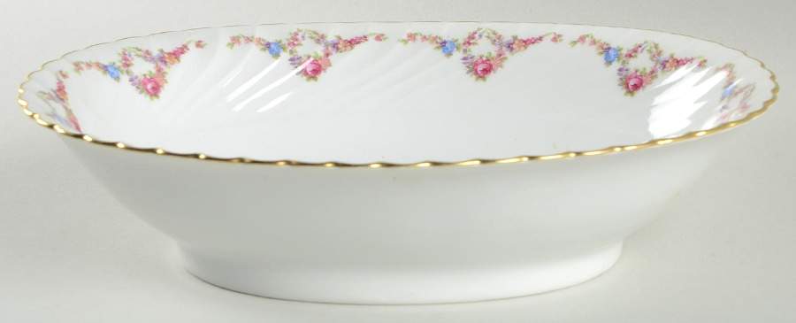 Garland 9" Oval Vegetable Bowl by Royal Tettau-1