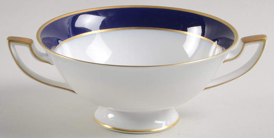 Grandeur Footed Cream Soup Bowl by Royal Tettau-1