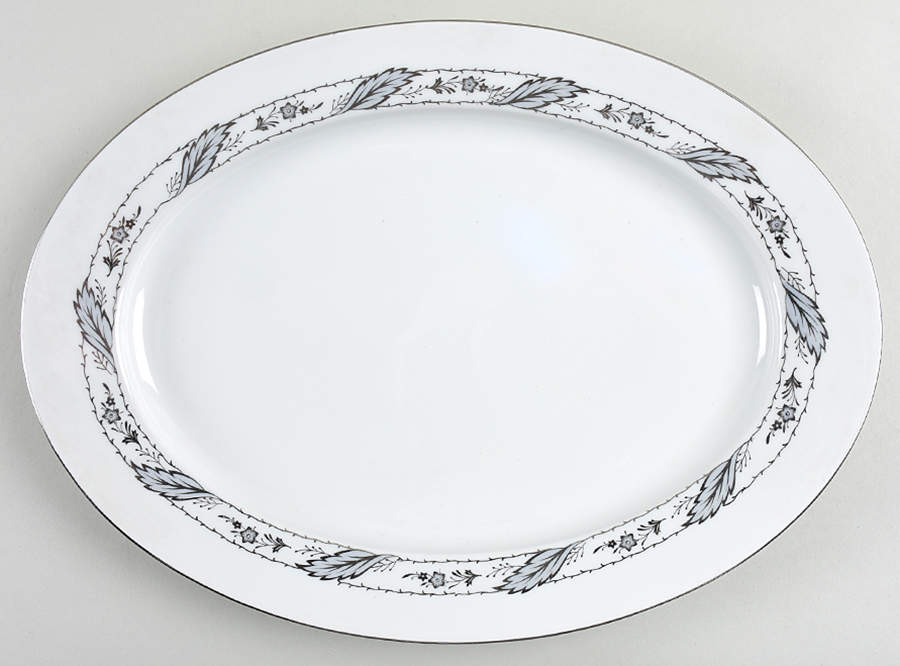 Heritage 14" Oval Serving Platter by Royal Tettau-1