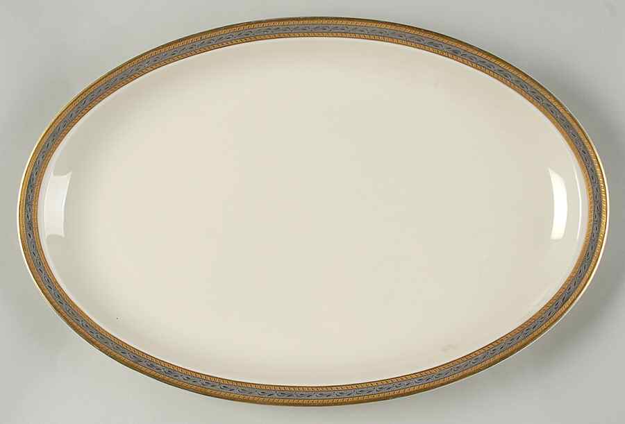 Kingsmere 15" Oval Serving Platter by Royal Tettau-1