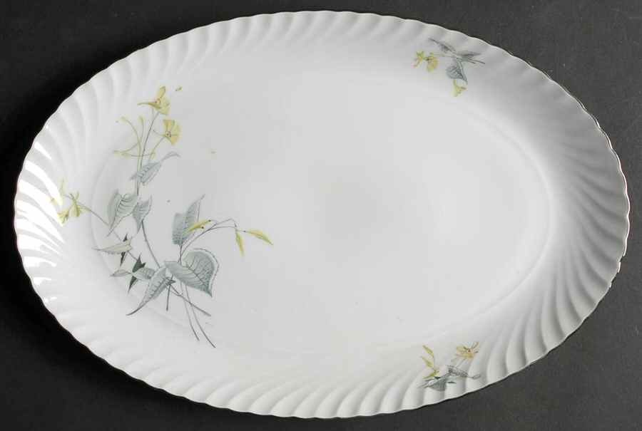 Laguna 13" Oval Serving Platter by Royal Tettau-1