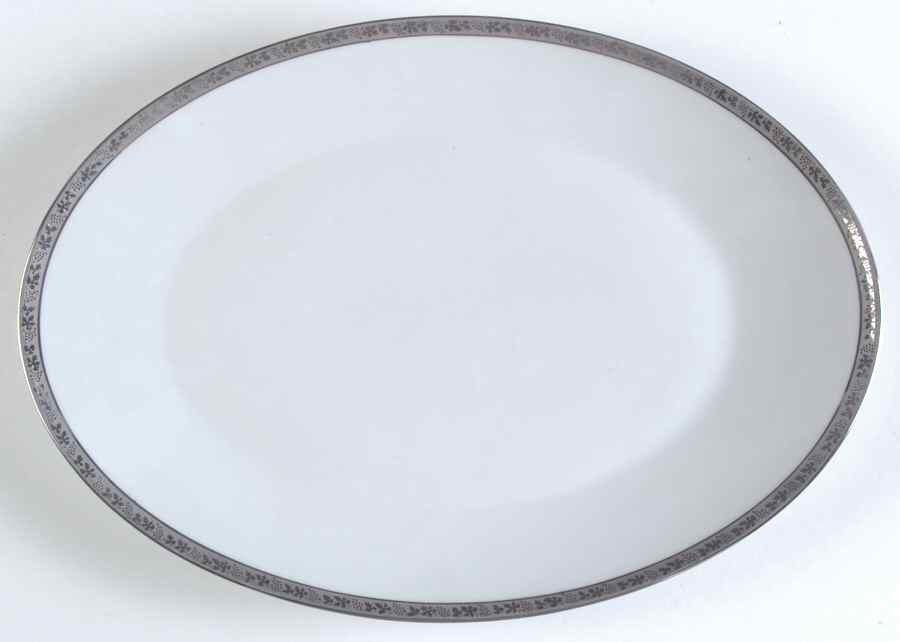 La Mer 13" Oval Serving Platter by Royal Tettau-1
