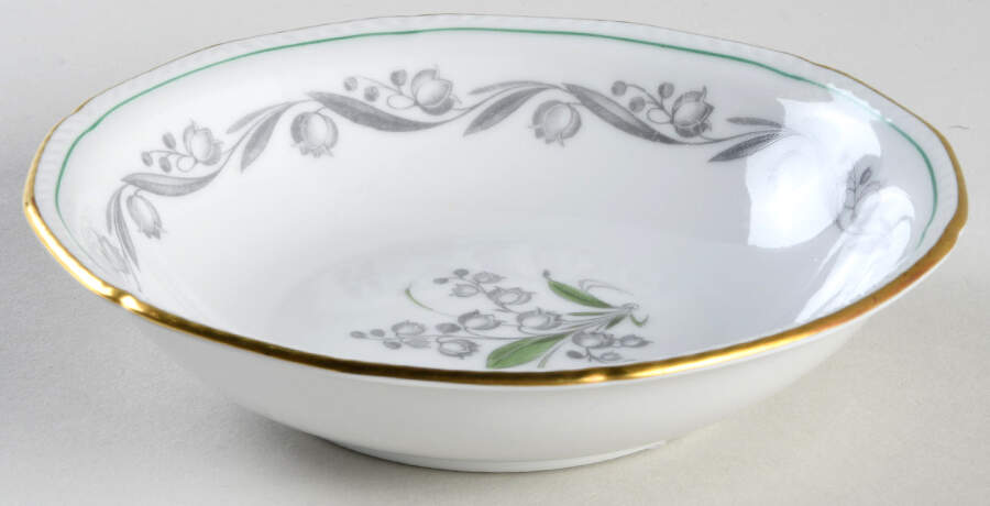 Lily of The Valley Fruit/Dessert (Sauce) Bowl by Royal Tettau-1