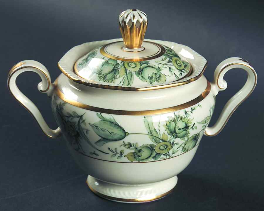 Mannheim Sugar Bowl & Lid by Royal Tettau-1