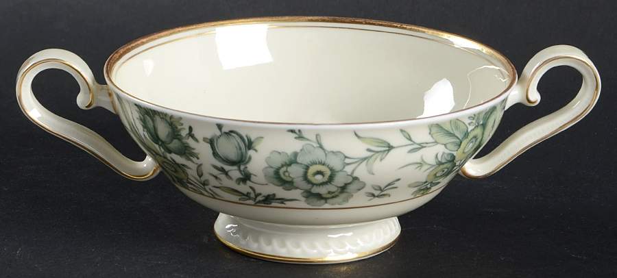 Mannheim Footed Cream Soup Bowl by Royal Tettau-1