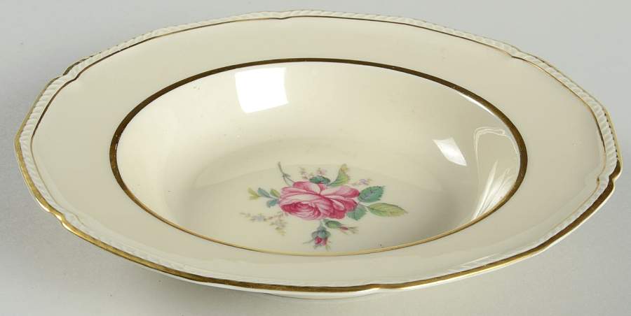 Martha Washington Rim Soup Bowl by Royal Tettau-1