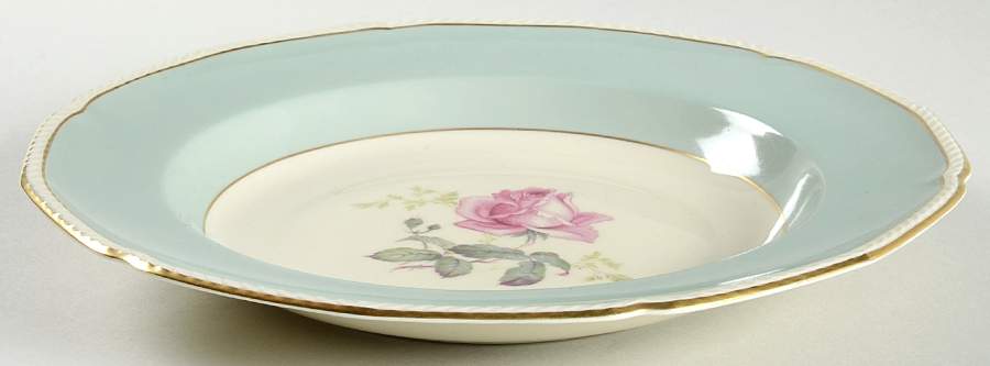 Melrose Large Rim Soup Bowl by Royal Tettau-1