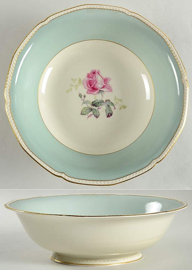 Melrose 9" Round Vegetable Bowl by Royal Tettau-1