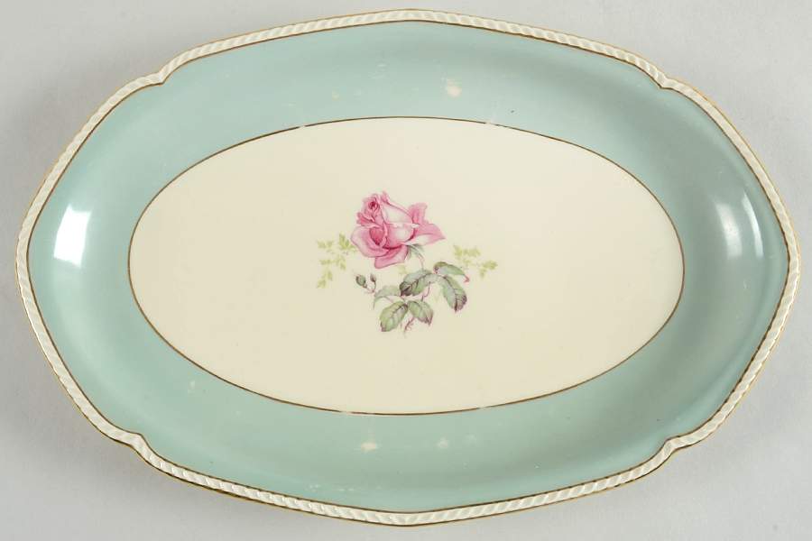 Melrose 12" Oval Serving Platter by Royal Tettau-1