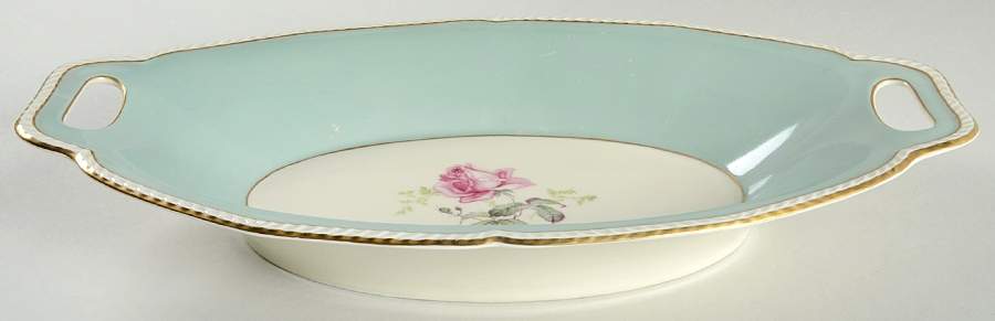 Melrose 13" Oval Vegetable Bowl by Royal Tettau-1
