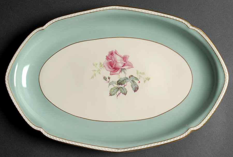 Melrose 13" Oval Serving Platter by Royal Tettau-1