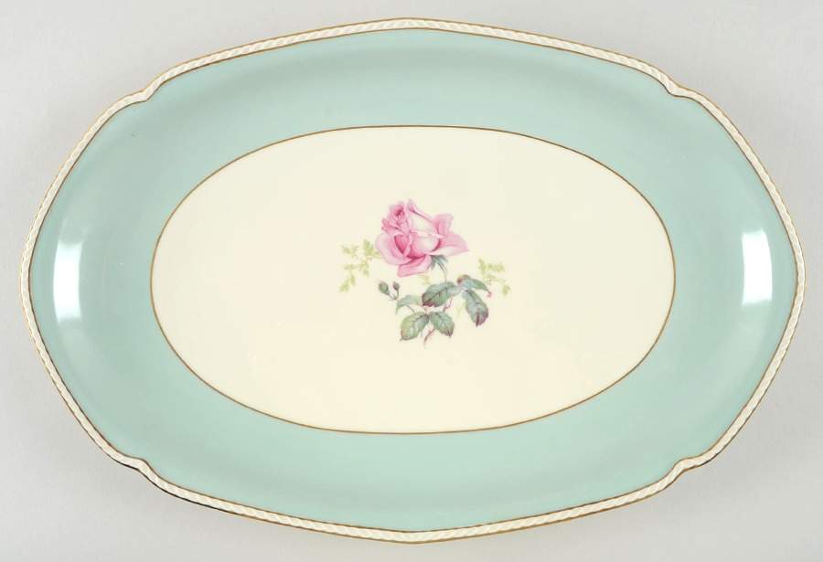 Melrose 15" Oval Serving Platter by Royal Tettau-1