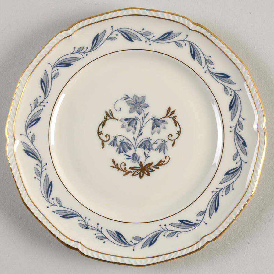 Minuet Bread & Butter Plate by Royal Tettau-1