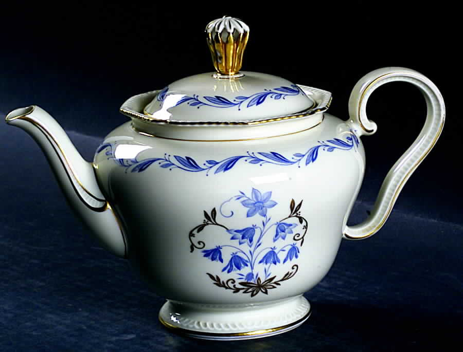 Minuet Teapot & Lid by Royal Tettau-1