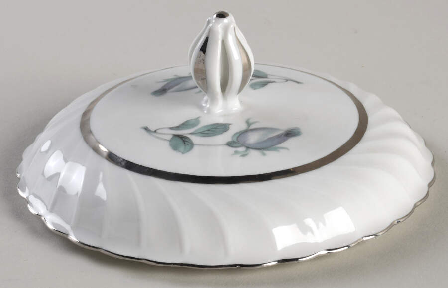 Moonglow Blue Lid for Sugar Bowl by Royal Tettau-1