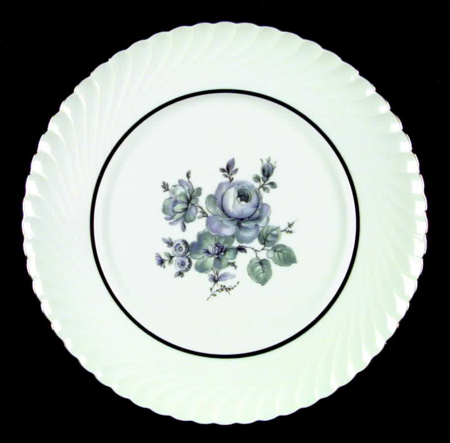Moonglow Blue Dinner Plate by Royal Tettau-1
