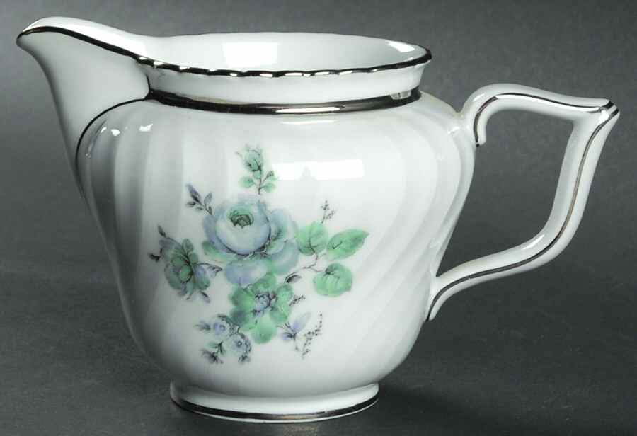 Moonglow Blue Creamer by Royal Tettau-1