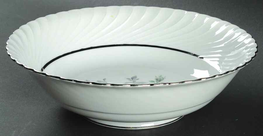 Moonglow Blue 9" Round Vegetable Bowl by Royal Tettau-1