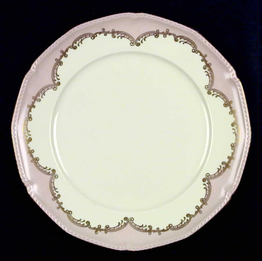 Patrician Rose Dinner Plate by Royal Tettau-1