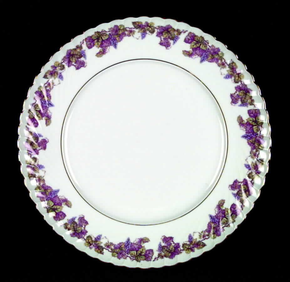 Pink Champagne Dinner Plate by Royal Tettau-1
