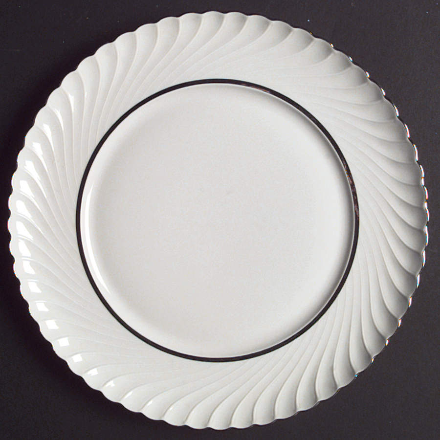 Platina Dinner Plate by Royal Tettau-1