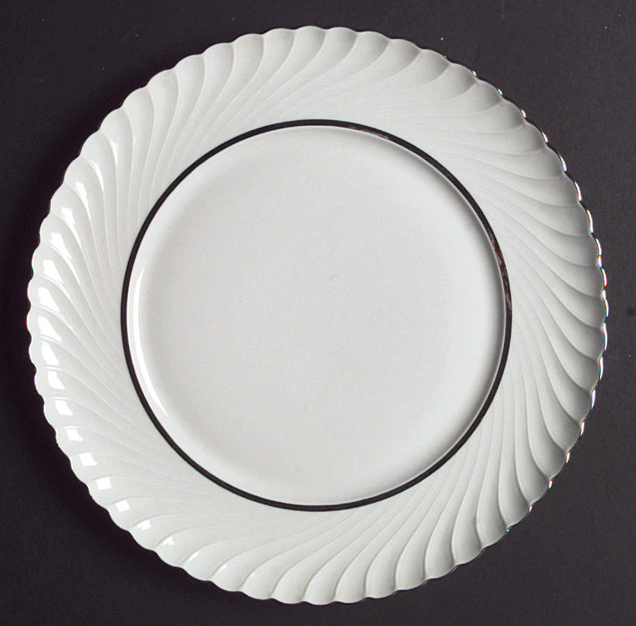 Platina Dinner Plate by Royal Tettau-1