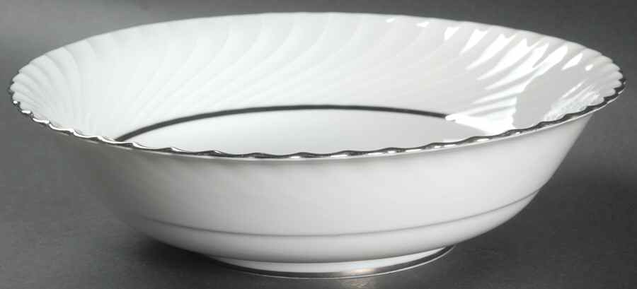Platina 9" Round Vegetable Bowl by Royal Tettau-1