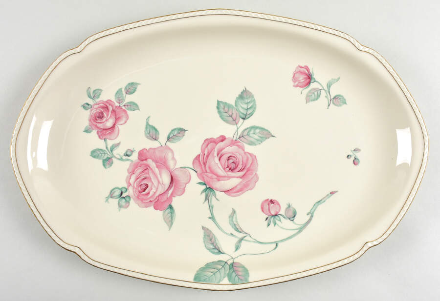 Puritan 16" Oval Serving Platter by Royal Tettau-1