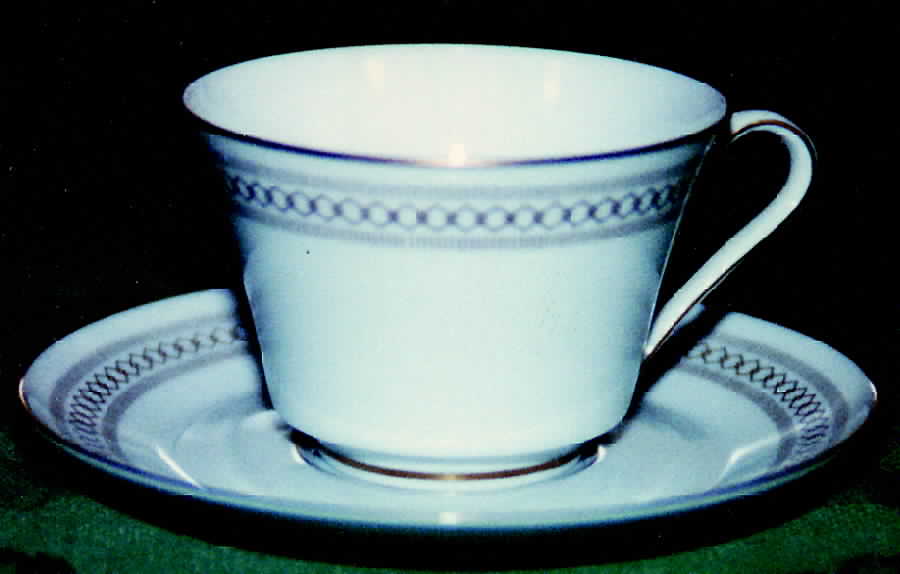 Regent Footed Cup & Saucer Set by Royal Tettau-1