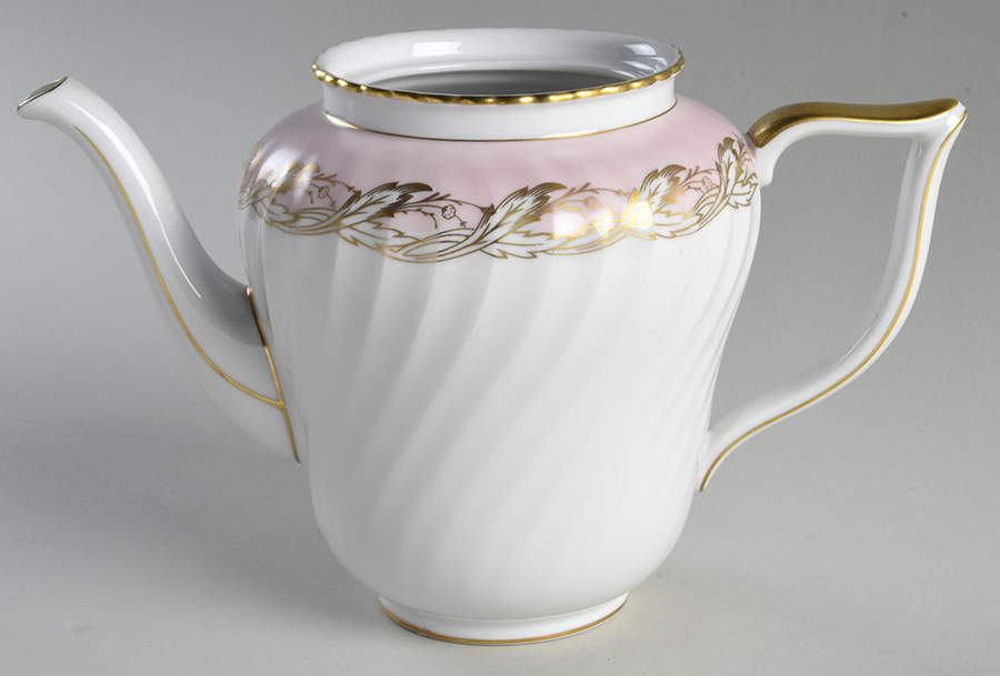 Regal Rose Coffee Pot No Lid by Royal Tettau-1