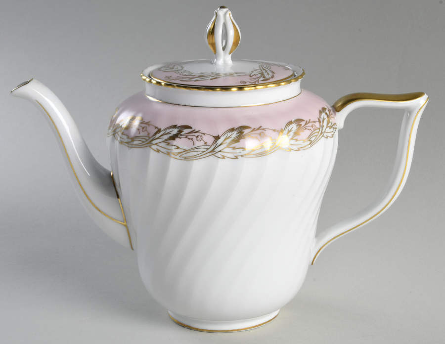 Regal Rose Coffee Pot & Lid by Royal Tettau-1