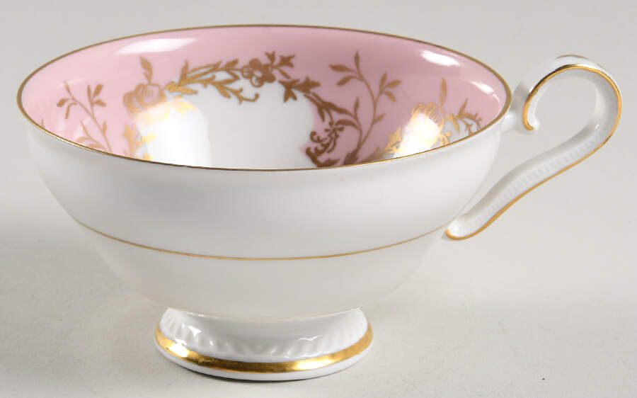 Regency Pink Footed Cup by Royal Tettau-1