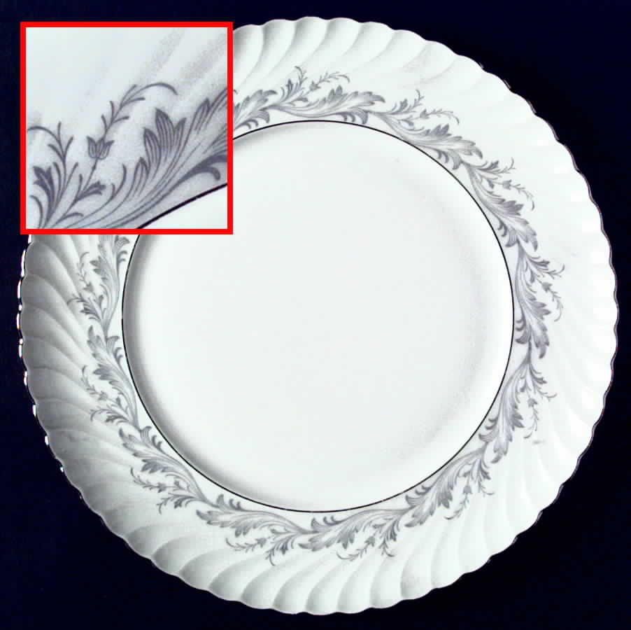 Royal Charm Dinner Plate by Royal Tettau-1