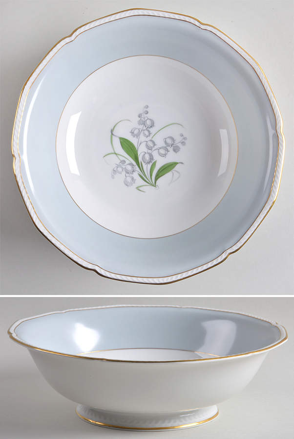 Romance 9" Round Vegetable Bowl by Royal Tettau-1