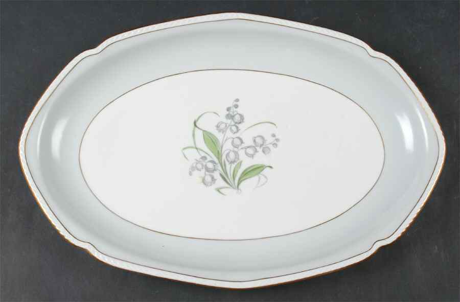 Romance 13" Oval Serving Platter by Royal Tettau-1