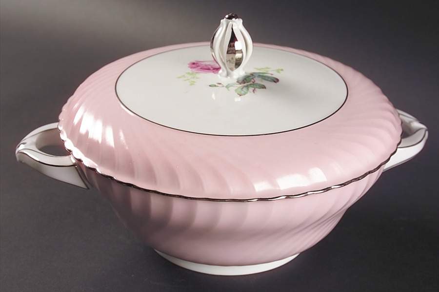 Rosarita Round Covered Vegetable by Royal Tettau-1