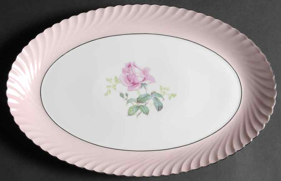 Rosarita 13" Oval Serving Platter by Royal Tettau-1
