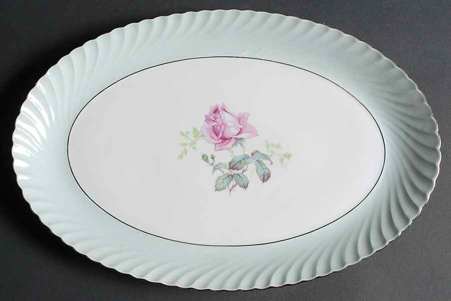 ROT12 13" Oval Serving Platter by Royal Tettau-1
