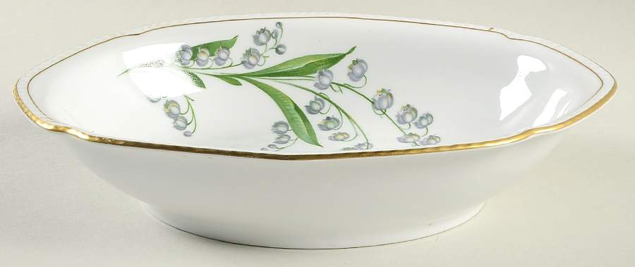 ROT18 9" Oval Vegetable Bowl by Royal Tettau-1