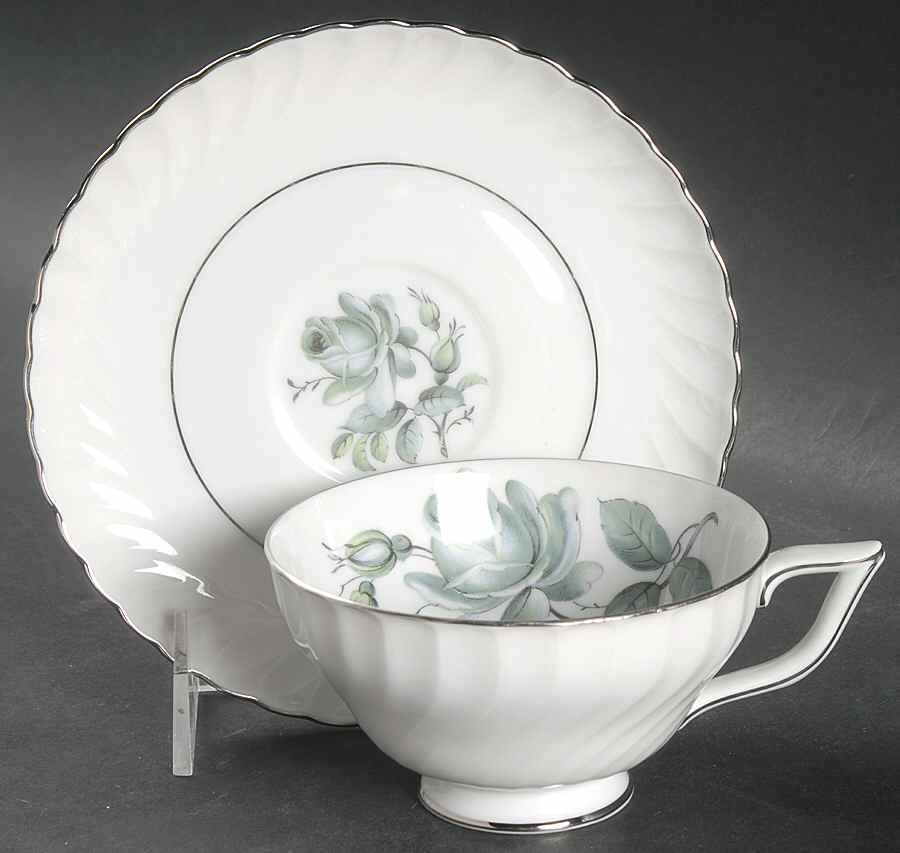 ROT2 Footed Cup & Saucer Set by Royal Tettau-1